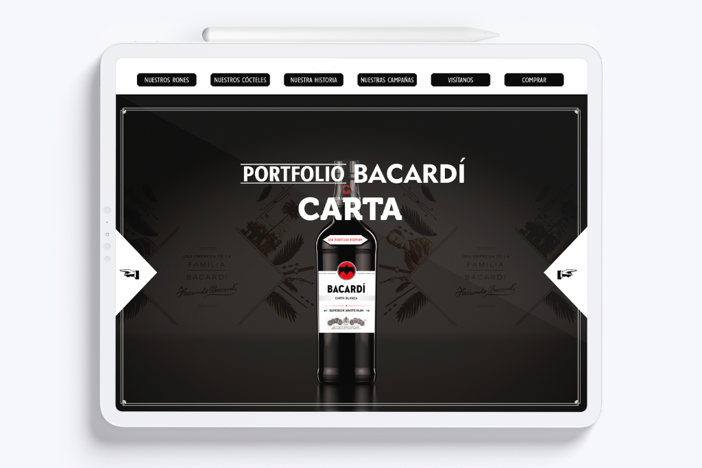 IPAD-BACARDI-DISEÑO
