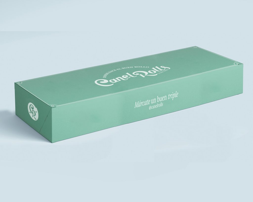 PACKAGING CAJA GRANDE CANEL ROLLS